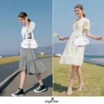 Angel Kiss Small Hobo Purses for Women Soft Vegan Leather Shoulder Bags with Crossbody Adjustable Strap - Image 5