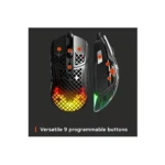 SteelSeries Aerox 5 Wireless - Lightweight Wireless Gaming Mouse - 18000 CPI -- TrueMove Air Optical Sensor - Ultra-lightweight Water Resistant Design – 180+ Hour Battery Life - Image 2