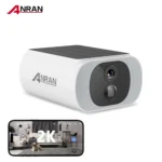 ANRAN Solar Security Cameras Wireless Outdoor, 2K WiFi Surveillance Camera for Home Security with Floodlight, Embedded Solar Panel, Color Night Vision, 2-Way Talk, Waterproof, Work with Alexa