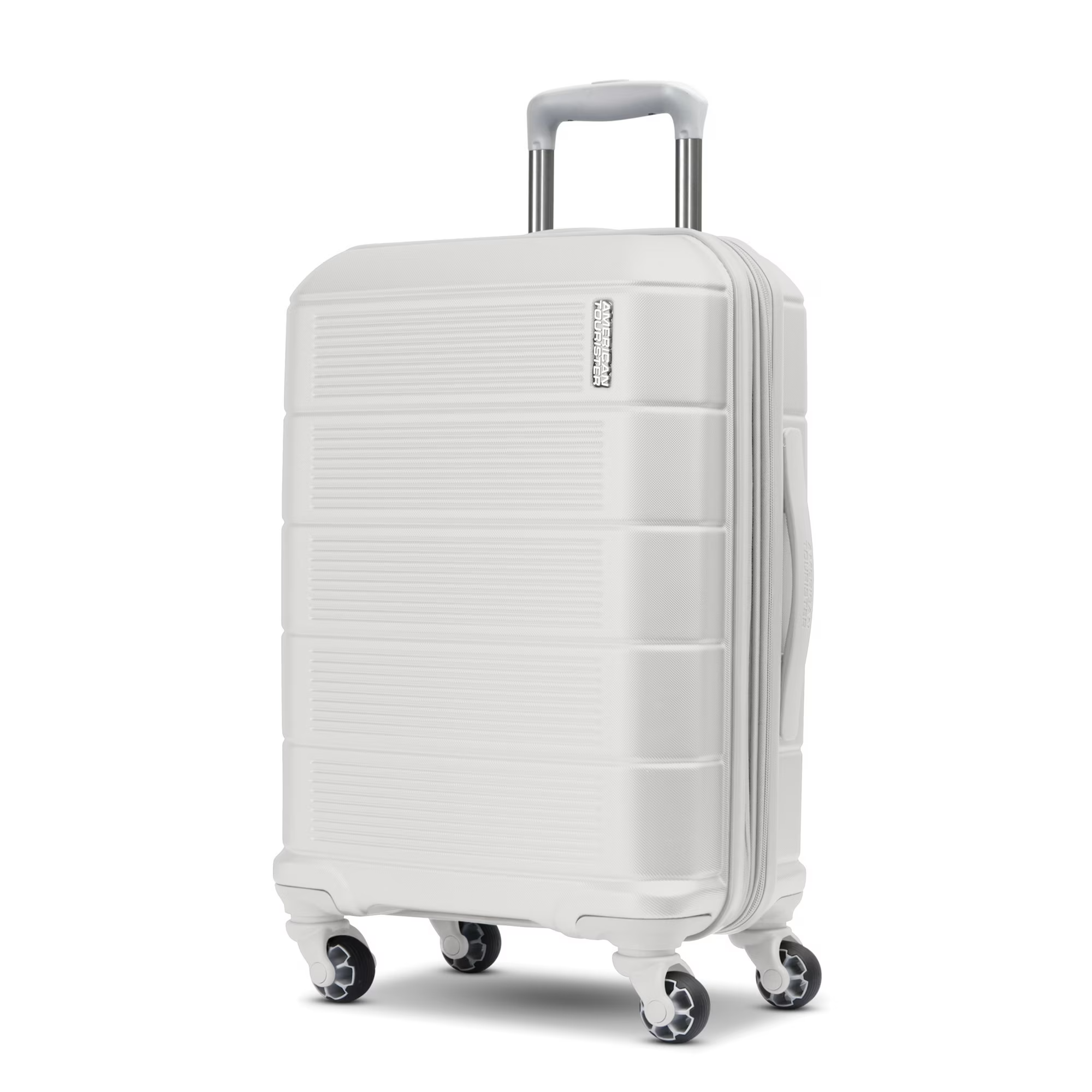 American-Tourister-Stratum-2-0-20-inch-Hardside-Carry-On-Luggage-with-Spinner-Wheels-White_279d1050- American Tourister Stratum 2.0 20-inch Hardside Carry on Luggage with Spinner Wheels - White - Image 1