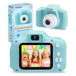 KinderPhoto Digital Camera for Kids - Blue, 3MP, 1080P Video, Games, and More! Merkury Innovations