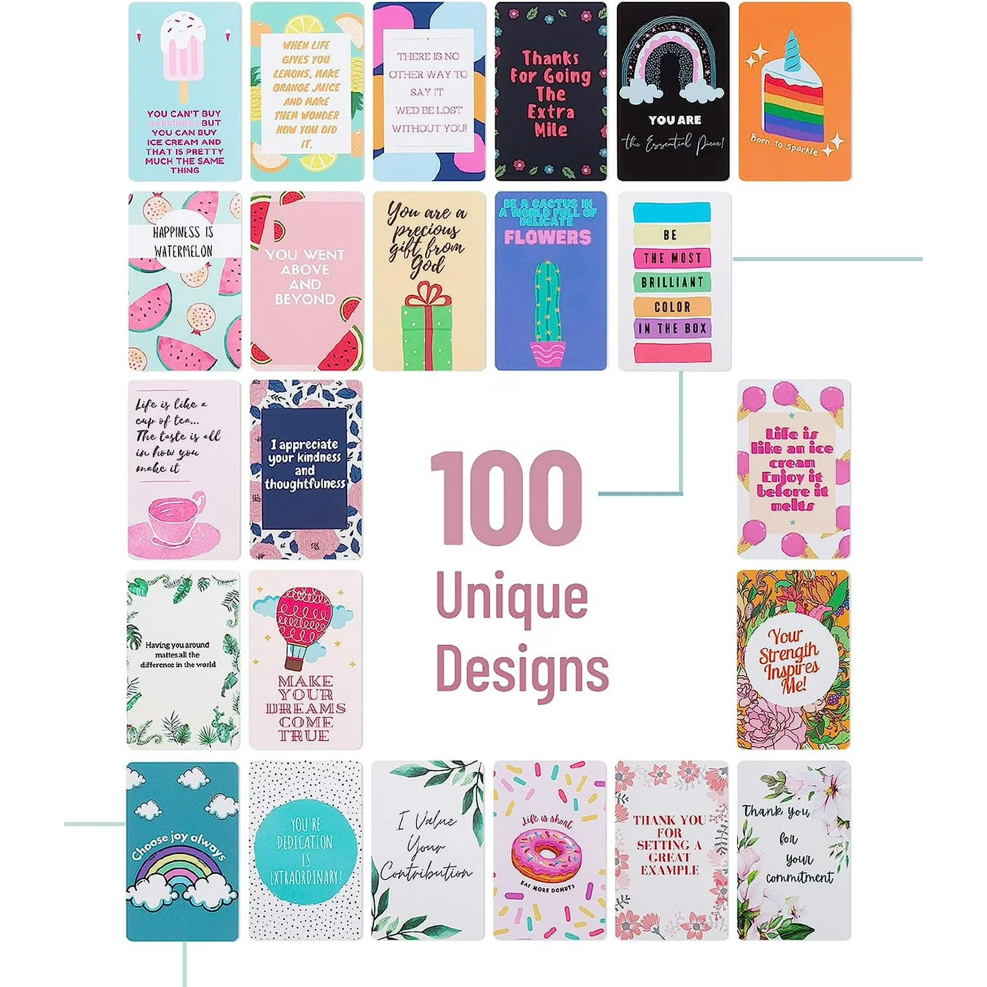 Mr-Pen-Encouragement-Cards-100-pcs-Inspirational-Cards-Motivational-Cards_87b72e10-a9e9-410b-8207-9ff97bfdcca1.a6f7702f3bfa118f5ce9d5236f3626dc Mr. Pen- Encouragement Cards, 100 pcs, Inspirational Cards, Motivational Cards - Image 1