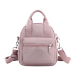 PINQI Crossbody Bag for Women,Shoulder Bag Hundreds Of Large Capacity Not Water Nylon Handbag Solid Color Simple Fashion Shoulder Bag(Purple,One Size)