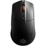 SteelSeries - Rival 3 Lightweight Wireless Optical Gaming Mouse with Brilliant Prism RGB Lighting - Black