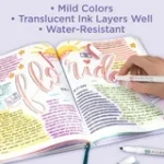 Zebra Pen Mildliner Double-Ended Creative Highlighter Set - Assorted Colors 5-Pack - Image 6
