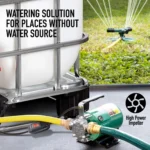 SumpMarine Water Transfer Pump with ON/OFF Switch and 6' Water Hose Kit, 115V 330 Gallon Per Hour - Portable Electric Utility Pump - Image 7