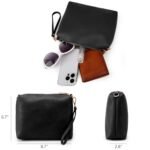 Montana West Hobo Bags Purse for Women Ultra Soft Foldable Shoulder Slouchy Handbags with Cosmetic bag - Image 4