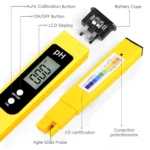 SUPTREE Digital PH Meter Tester for Water Pool- 0.01ph High Accuracy Pen PH Tester for Cosmetic, Lotion, Foods and Water - Image 6