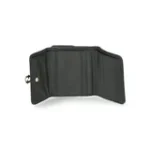 Time and Tru Women's Thea Double Sided Trifold Wallet, Black - Image 4