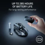 Razer Basilisk V3 X Hyperspeed RBG Optical Bluetooth Gaming Mice, White - Image 5