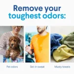 Clorox Bleach-Free Odor Eliminating Laundry Fabric Sanitizer, Active Fresh, 42 fl oz - Image 3