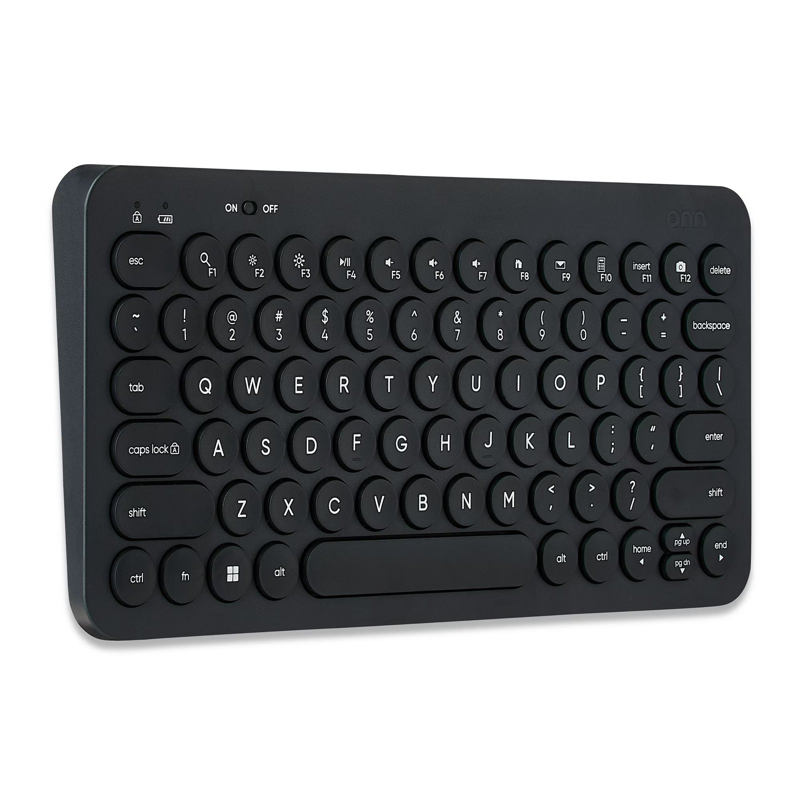 onn-Mini-Compact-Wireless-Office-Keyboard-USB-Receiver-78-Keys-Grey_839ea5cc-9e16-42c7-a405-ec6ab21a50b9.18cf17e552a2bd0e09df06c44caa2903 onn Mini Compact Wireless Office Keyboard USB Receiver, 78 Keys, Grey - Image 1
