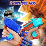 ABSOKE Electronic Shooting Target Set with 2 Foam Blasters – Outdoor Toy Gift for Kids (Ages 6-12) - Image 5