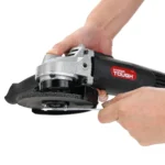 Hyper Tough 6 Amp Corded Angle Grinder with Adjustable Guard, Side Handle, 4-1/2" Grinding Wheel & Wrench – Durable, High-Performance Power Tool (New Condition) - Image 7