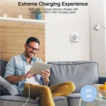 45W Samsung Super Fast Charger USB-C Wall Adapter with 10FT USB-C Charging Cable – Ultra-Fast Charging for Samsung Galaxy S25 Ultra/S25/S24/S23 Ultra/S22 Ultra/S20 Ultra & Android Devices - Image 5