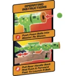 Adventure Force Pop & Block Foam Ball Blaster Set – 2 Pump-Action Blasters with 48 Balls, Ages 6+ - Image 2