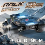 JoyStone 1:14 All Terrain RC Car RTR Buggy, Max 40+ MPH Off-Road Monster Truck, Hobby Electric Fast RC Truck for Adults Boys, Black - Image 6