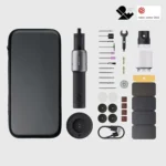 HOTO 35-in-1 Cordless Mini Rotary Tool Kit – Compact Black Rotary Tool for Sanding, Polishing, Drilling, Engraving, and DIY Crafts - Image 8