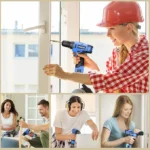 PULITUO 12V Cordless Power Drill Kit – Electric Drill with Battery, Charger, 3/8" Keyless Chuck, 21+1 Torque Settings, Built-in LED Light for Home DIY Projects (Blue) - Image 6