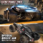 JoyStone 1:14 All Terrain RC Car RTR Buggy, Max 40+ MPH Off-Road Monster Truck, Hobby Electric Fast RC Truck for Adults Boys, Black - Image 2