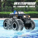LOHEER 1:16 Remote Control Cars , Waterproof 4WD RC Monster Truck Toys Gifts for Kids Adults - Image 5