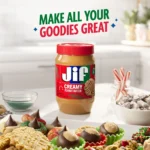 Jif Creamy Peanut Butter – 40 oz Jar, Smooth, Rich & Protein-Packed Spread - Image 2