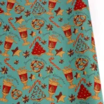 Christmas Wrapping Paper 9-Pack – Holiday Kraft Paper Sheets with Snow, Christmas Tree, Snowman, Lantern & Elk Designs (30” x 20”) - Image 5