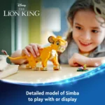 LEGO Disney Simba – The Lion King Buildable Toy Set 43243 – Fun Birthday Gift for Kids Ages 6+ - Image 6
