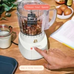 Beautiful 3-Cup Food Chopper by Drew Barrymore – Black Sesame, Compact & Powerful with Chop & Pure Settings - Image 5