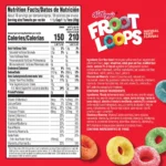 Kellogg's Froot Loops with Marshmallows Breakfast Cereal, 16.2 oz Family Size – Made with 12g Whole Grain - Image 5