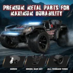 JoyStone 1:14 All Terrain RC Car RTR Buggy, Max 40+ MPH Off-Road Monster Truck, Hobby Electric Fast RC Truck for Adults Boys, Black - Image 3