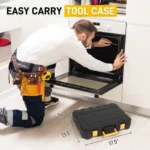 Ktaxon 198-Piece Comprehensive Tool Set – Household & Auto Repair Hand Tools with Storage Case (Yellow) - Image 5