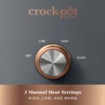 Crock-Pot 7-Qt Classic Manual Slow Cooker – Mussel Gray - Image 5