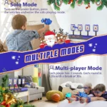 ABSOKE Electronic Shooting Target Set with 2 Foam Blasters – Outdoor Toy Gift for Kids (Ages 6-12) - Image 2