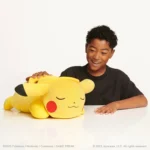 Pokémon 18” Sleeping Pikachu Plush – Ultra-Soft Cuddly Toy for Travel, Bedtime & Car Rides - Image 2