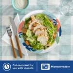 Dixie Everyday Disposable Paper Plates, 8.5", Multi-Color – 50 Count, Sturdy and Convenient for Everyday Use - Image 5