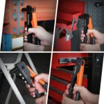 ValueMax 4-in-1 Hand Riveter / Pop Rivet Gun Tool Kit with 200 Rivets – 4 Interchangeable Nosepieces for Metal (3/32", 1/8", 5/32", 3/16") - Image 2