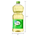 Great Value Canola Oil – 48 fl oz, Light, Versatile & Heart-Friendly Cooking Oil - Image 2