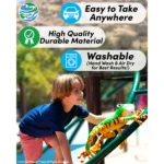 Real Planet 18.8″ Tan Lion Cub Plush – Realistic Cuddly Stuffed Animal & STEM Learning Gift (Copy) - Image 2