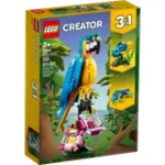 LEGO Creator 3-in-1 Exotic Parrot, Frog & Fish Set 31136 – Creative Animal Building Toy for Kids Ages 7+ - Image 4