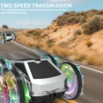 UUGEE 2.4GHz 4WD Amphibious Remote Control Car & Boat – 360° Stunt RC Truck with LED Lights, All-Terrain RC Vehicle for Boys & Girls Ages 8+, Birthday & Christmas Gift - Image 7