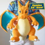 Pokémon 24″ Charizard Plush – Large Soft Collectible Toy with Authentic Details - Image 5