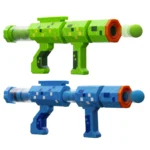 Adventure Force Pop & Block Foam Ball Blaster Set – 2 Pump-Action Blasters with 48 Balls, Ages 6+ - Image 4