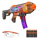 Adventure Force Tactical Strike Maxim Pro – Motorized Flywheel Foam Dart Blaster with 15 Half-Length Pro Darts & Protective Eyewear, Ages 14+ - Image 2