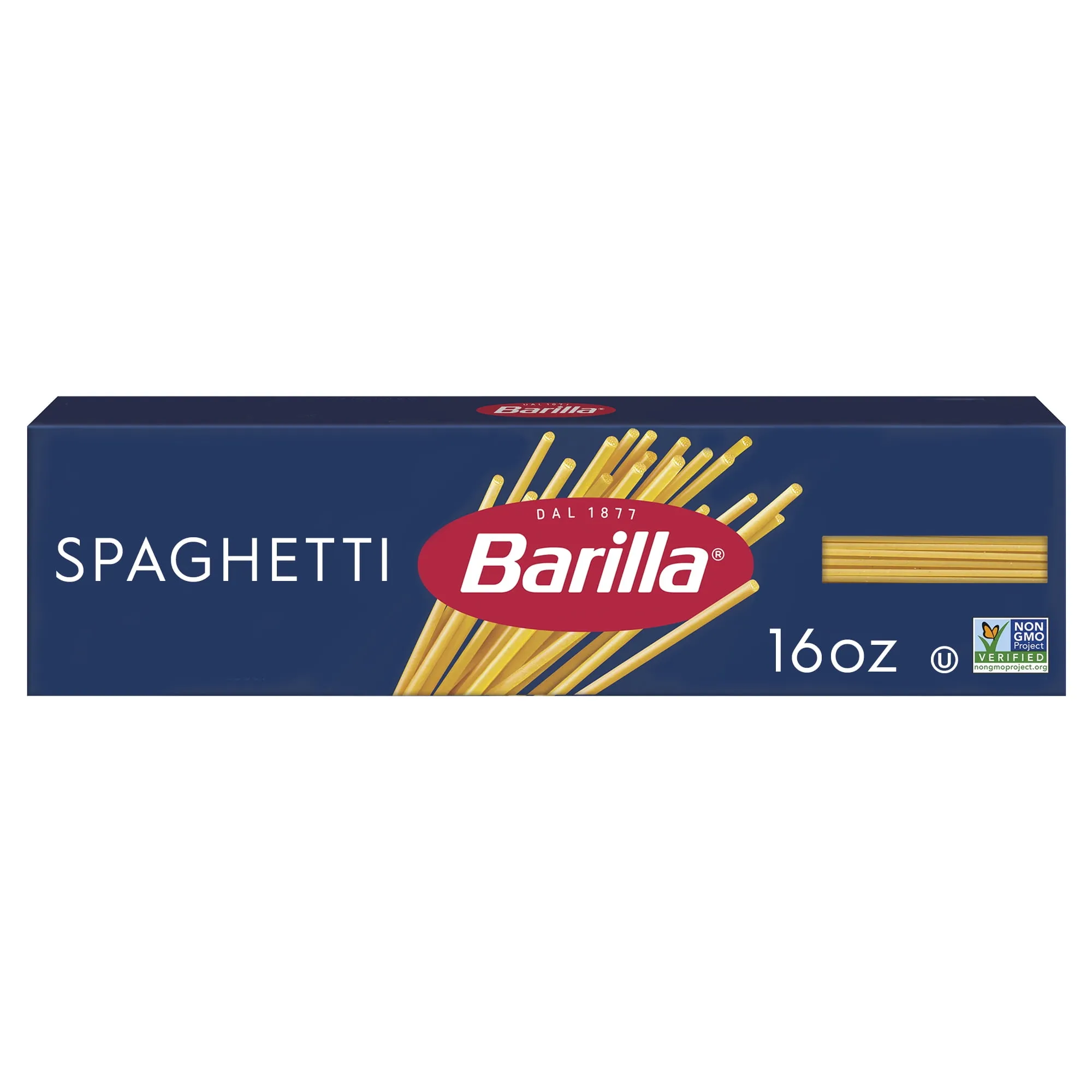 Barilla-Classic-Non-GMO-Kosher-C Barilla Classic Spaghetti Pasta – 16 oz, Non-GMO & Kosher Certified - Image 1