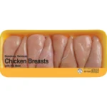 Boneless, Skinless Chicken Breasts – 4.7–6.1 lb Tray