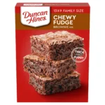 Duncan Hines Chewy Fudge Brownie Mix – 18.3 oz