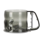 Semi-Automatic Handheld Flour Sifter – Plastic Baking Powder Sieve