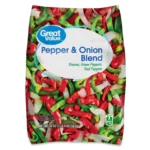 Great Value Frozen Pepper & Onion Blend, 20 oz – Ready-to-Cook Mix of Onions, Red & Green Bell Peppers