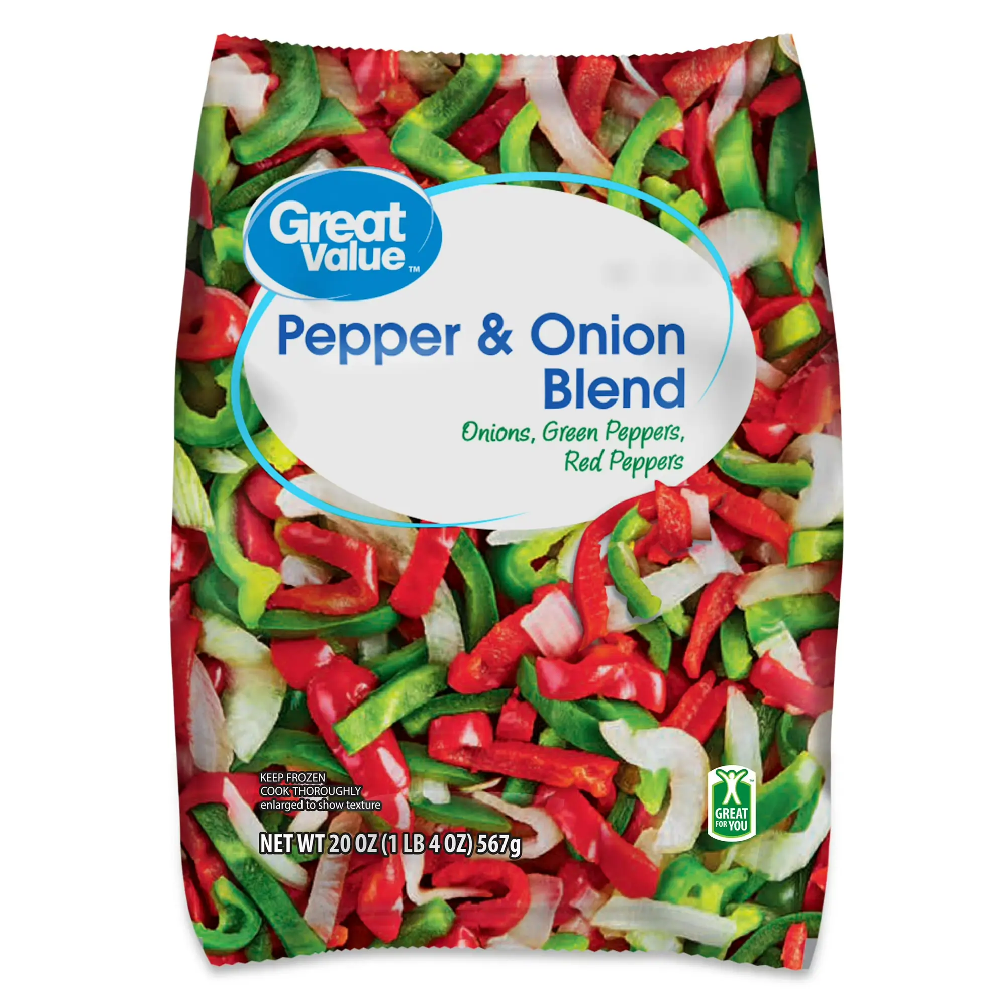 Great-Value-Frozen-20-oz-Pepper-Onion-Blend-20-oz_089da03e-198d-404d-a060-6e1c7fa09aac.0e7848e7c84acf9ab7837effa876ec9b-ezgif.com-avif-to-webp-converter Great Value Frozen Pepper & Onion Blend, 20 oz – Ready-to-Cook Mix of Onions, Red & Green Bell Peppers - Image 1